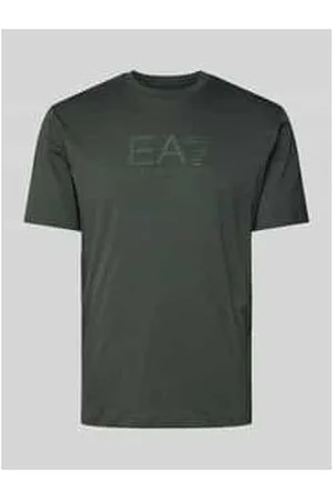 EA7 T-Shirt mit Label-Print Modell 