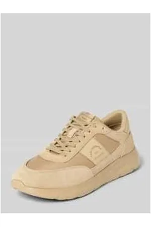 Karl Lagerfeld Ledersneaker mit Label-Print Modell 