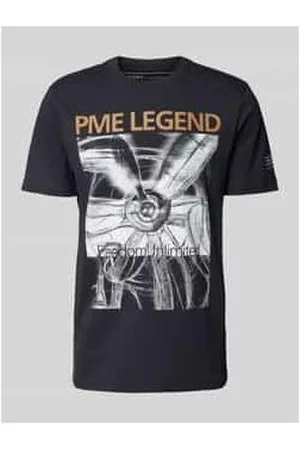 PME Legend™ T-Shirt mit Label-Print