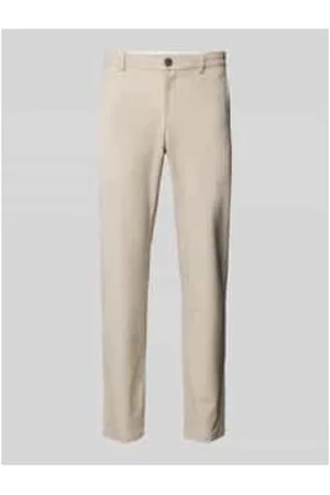 SELECTED Slim Fit Chino mit Strukturmuster Modell 