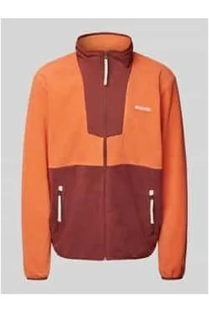 Columbia Fleecepullover mit Label-Patch Modell 