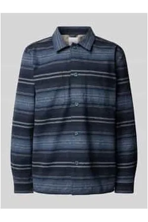 Lindbergh Relaxed Fit Hemdjacke mit aufgesetzten Brusttaschen