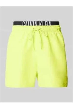 Calvin Klein Badehose mit Label-Print