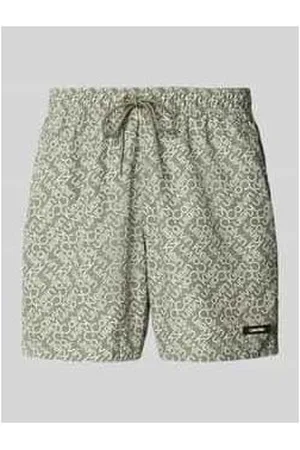 Calvin Klein Badehose mit Label-Patch
