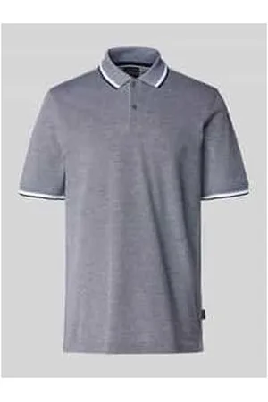 Bugatti Poloshirt mit Label-Detail