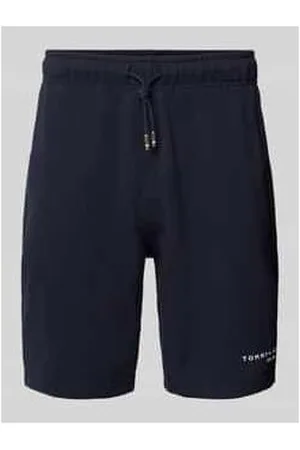 Tommy Hilfiger Regular Fit Sweatshorts mit Label-Print