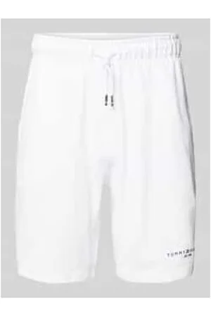 Tommy Hilfiger Regular Fit Sweatshorts mit Label-Print