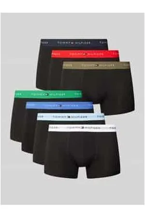 Tommy Hilfiger Trunks mit elastischem Label-Bund im 7er-Pack