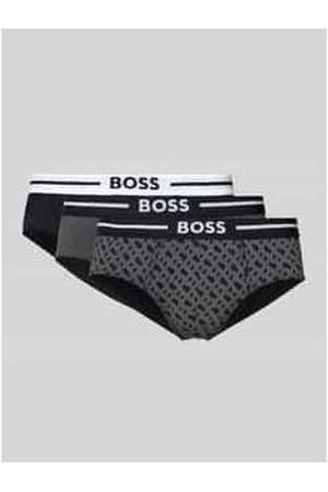 HUGO BOSS Slip mit elastischem Logo-Bund im 3er-Pack