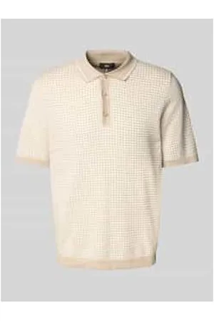 Cinque Regular Fit Poloshirt mit Strukturmuster Modell 