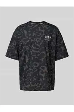 EA7 T-Shirt aus reiner Baumwolle