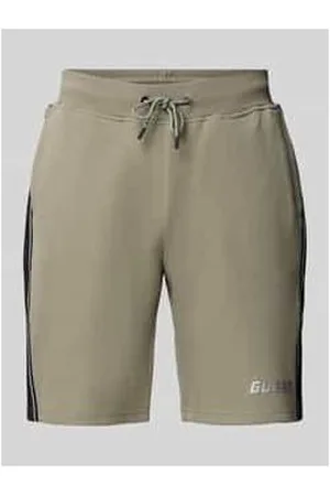 Guess Relaxed Fit Sweatshorts mit Label-Print Modell 