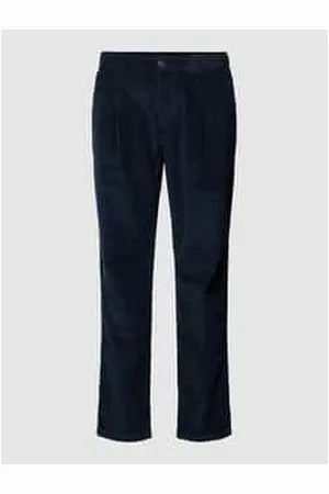 Marc O’ Polo Tapered Fit Cordhose mit fixierten Bundfalten Modell 