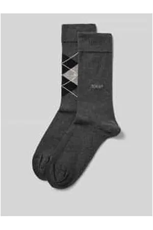 JOOP! Socken mit geripptem Abschluss im 2er-Pack
