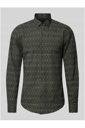 JOOP! Slim Fit Business-Hemd mit Haifischkragen Modell 