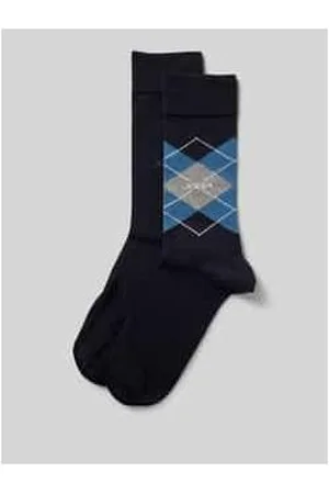 JOOP! Socken mit geripptem Abschluss im 2er-Pack