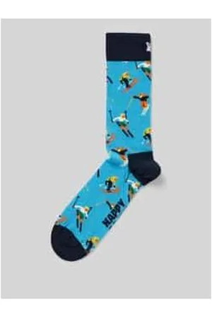 Happy Socks Socken mit Motiv-Stitching