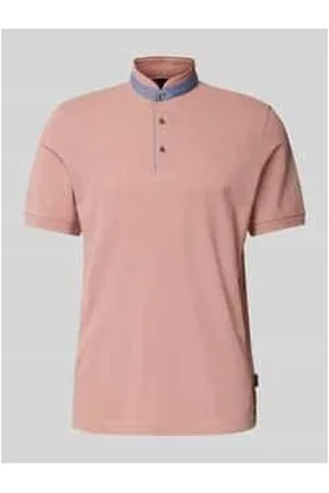 Bugatti Regular Fit Poloshirt mit Stehkragen