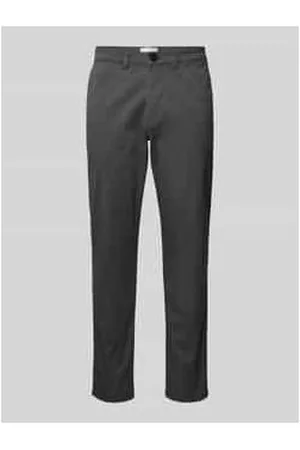 SELECTED Slim Fit Chino in unifarbenem Design Modell 