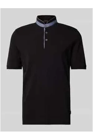 Bugatti Regular Fit Poloshirt mit Stehkragen