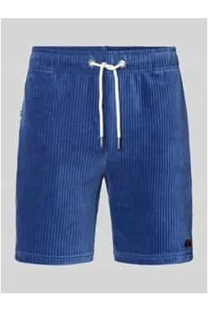 Ellesse Regular Fit Cordshorts mit Logo-Badge Modell 
