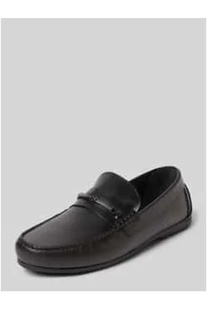 Calvin Klein Lederloafers mit Label-Applikation Modell 