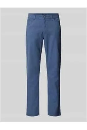 Christian Berg Tapered Fit Chino mit Strukturmuster