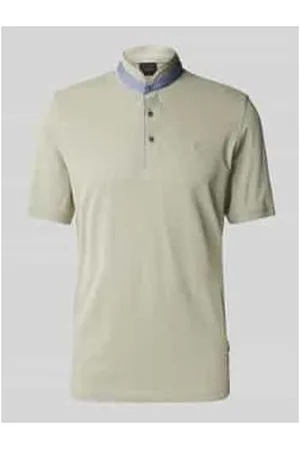 Bugatti Regular Fit Poloshirt mit Stehkragen
