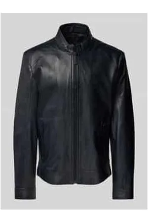 Gipsy Regular Fit Lederjacke mit Stehkragen Modell 