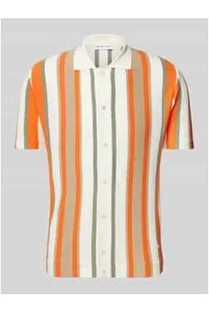 Manuel Ritz Regular Fit Poloshirt mit durchgehender Knopfleiste