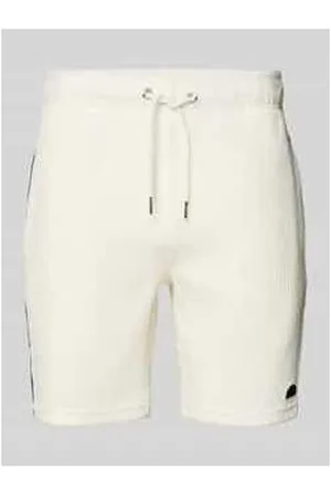 Ellesse Regular Fit Cordshorts mit Logo-Badge Modell 