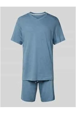 Schiesser Pyjama mit V-Ausschnitt