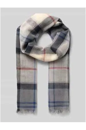 Barbour Schal mit Ausfransungen