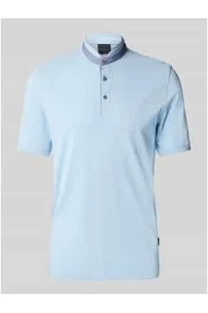 Bugatti Regular Fit Poloshirt mit Stehkragen