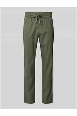 Matinique Regular Fit Leinenhose mit elastischem Bund Modell 