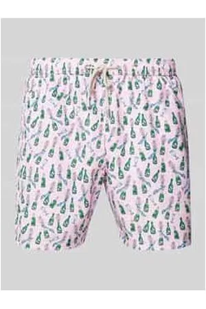 MC2 SAINT BARTH Regular Fit Badeshorts mit Tunnelzug