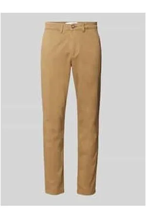SELECTED Slim Fit Chino in unifarbenem Design Modell 