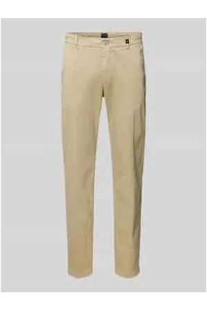 Strellson Slim Fit Chino mit Logo-Applikation Modell 