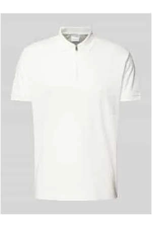 SELECTED Poloshirt mit kurzem Reißverschluss
