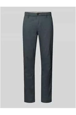JACK & JONES Straight Fit Stoffhose mit Stretch-Anteil Modell 