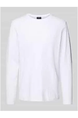 Strellson Longsleeve mit geripptem Rundhalsausschnitt Modell 