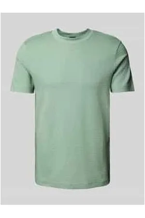 JOOP! T-Shirt mit geripptem Rundhalsausschnitt Modell 