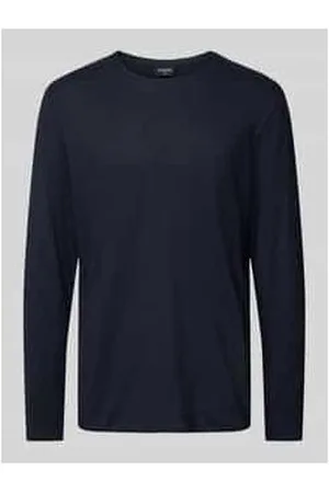 Strellson Longsleeve mit geripptem Rundhalsausschnitt Modell 