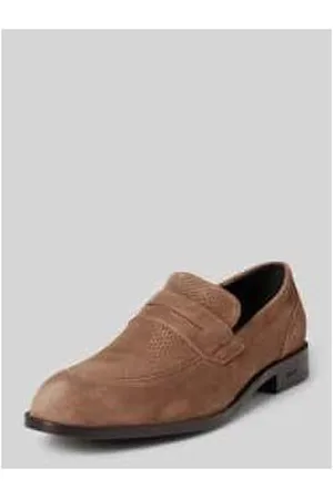 HUGO BOSS Loafers mit Strukturmuster Modell 