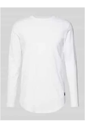 JACK & JONES Longsleeve mit geripptem Rundhalsausschnitt Modell 