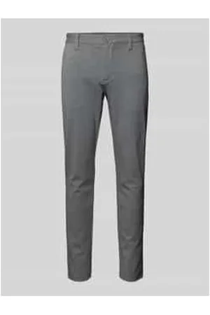 Only & Sons Slim Fit Stoffhose aus Viskose-Mix Modell 
