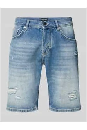 Antony Morato Slim Fit Jeansshorts im Destroyed-Look