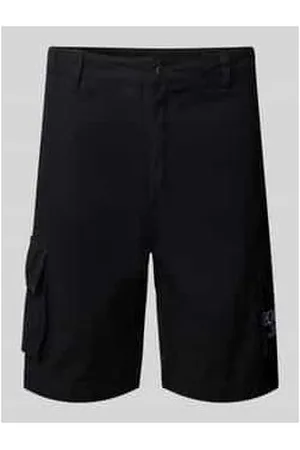 Karl Kani Regular Fit Cargoshorts mit Label-Stitching