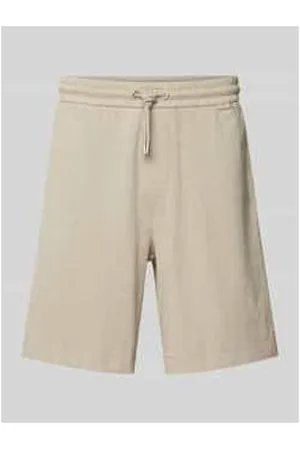 Calvin Klein Regular Fit Sweatshorts mit Label-Detail