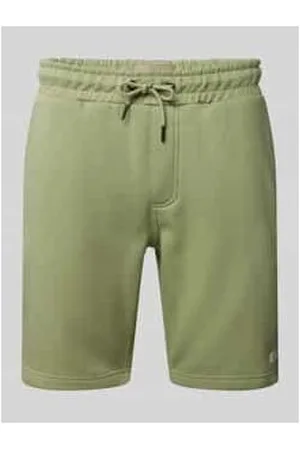 Blend Regular Fit Sweatshorts mit Label-Patch
